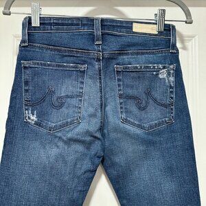 AG Adriano Goldschmied Denim The Farrah Skinny High Rise Jeans Size 26